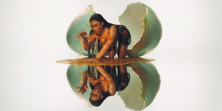 The official album artwork for “MEGAN”