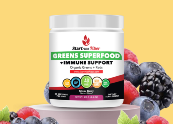 Start With Fiber (Greens Superfood + Immunity Support)