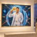 A luxury art exhibition overlooking South Korea's N Seoul Tower, featuring Herbert Sim’s “The Mind Is the Final Private Key” - an artistic exploration of Neuro-Cypherpunkism, cognitive sovereignty and neural privacy.